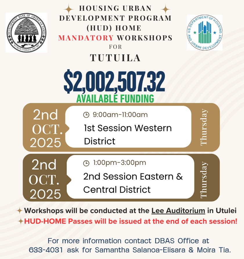 Public Announcement: HUD HOME Mandatory Workshops